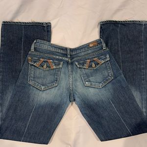 PAIGE Blue Flare & Wide Leg Jeans